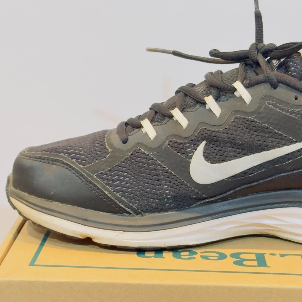 Nike Dual Fusion Run 3 Black Men’s Size 12 Running Athletic Shoes Sneakers - Picture 7 of 16